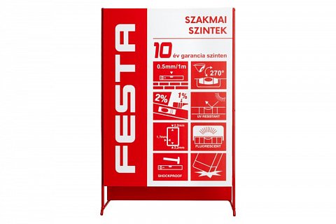 Stojan na vodováhy FESTA HU !OBJ!
