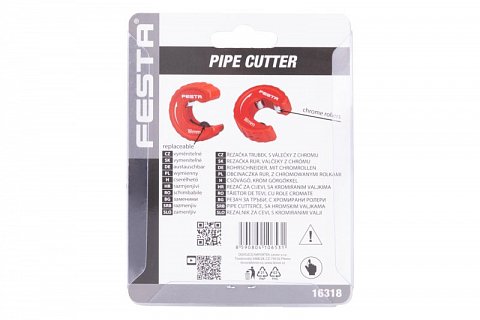 Řezačka na trubky FESTA 18mm kotoučová