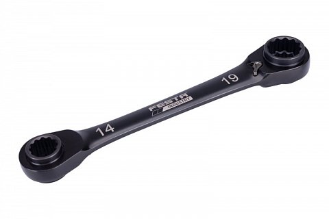 Ráčnový klíč CrV 14/15/17/19, 72T, FESTA Industry