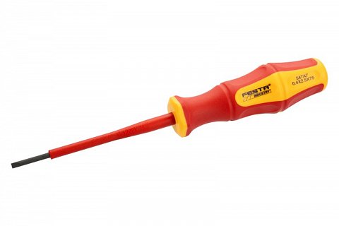 Šroubovák elektro FESTA INDUSTRY CrV S 2.5x75mm VDE 1kV