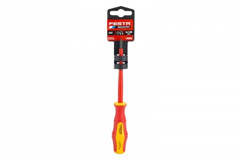 Šroubovák elektro FESTA INDUSTRY CrV S 4x100mm VDE 1kV