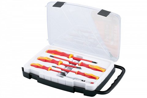 Sada eletrošroubováků FESTA INDUSTRY CrV 6ks VDE 1kV