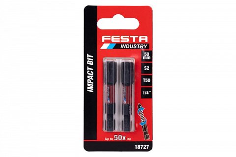 Torzní bit FESTA INDUSTRY T50 50mm S2 1/4