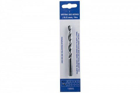 Vrták do kovu 8.5mm (1ks)