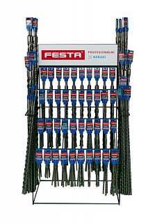 Stojan prezentační na vrtáky, sekáče FESTA