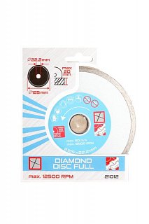 Kotouč diamantový DIAMANT 125x1.9x22.2mm plný