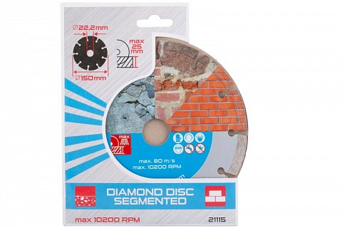 Kotouč diamantový DIAMANT 150x2.2x22.2mm segment