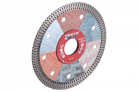 Kotouč diamantový FESTA INDUSTRY 115x1.2x22.2mm