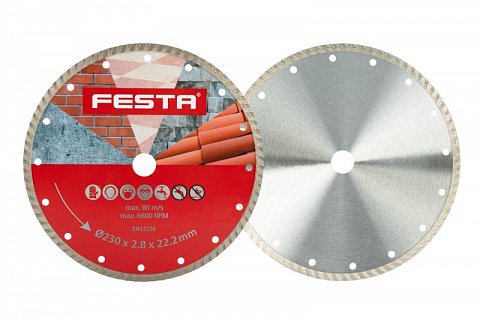 Kotouč diamantový FESTA TURBO 230x2.6x22.2mm