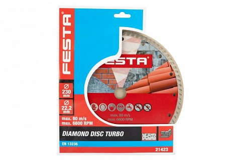 Kotouč diamantový FESTA TURBO 230x2.6x22.2mm