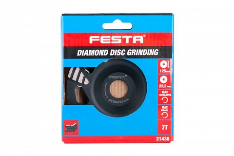 Kotouč diamantový brusný FESTA segmentový 125x22.2mm