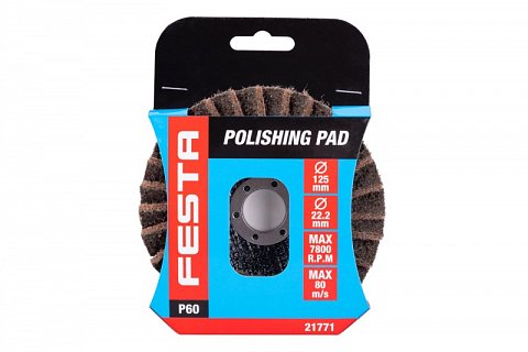 Kotouč brusný korundový lamelový FESTA 125mm/22.2mm P60 HRUBÝ