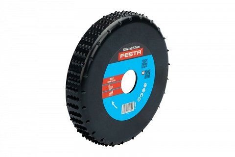 Kotouč rašplový frézovací FESTA 125/20mmx22.2mm