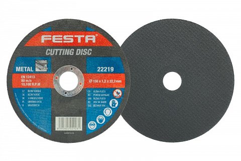 Kotouč řezný FESTA na kov 150x1.2x22.2mm