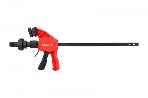 Svěrka svislá rychloupínací 250 mm pro pracovní stoly a desky s otvory 20mm