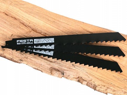 Plátek pilový FESTA do ocasky 225x19x1.3mm HCS 3ks