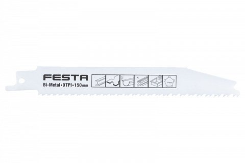 Plátek pilový FESTA do ocasky 150x19x1mm BiM 3ks