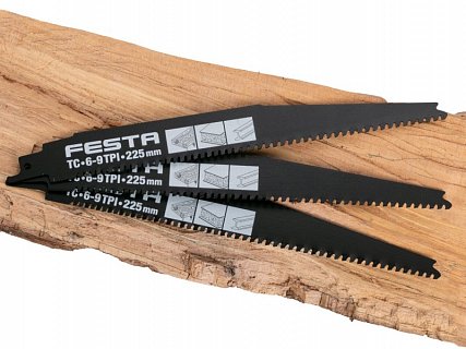 Plátek pilový FESTA do ocasky 225x19x1.3mm SK 3ks
