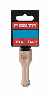 Korunka vykružovací FESTA diamantová 14mm M14