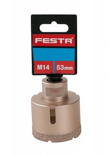 Korunka vykružovací FESTA diamantová 53mm M14