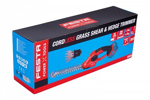 Nůžky AKU na živé ploty / trávu  FESTA 199/72mm, SHARE 20V