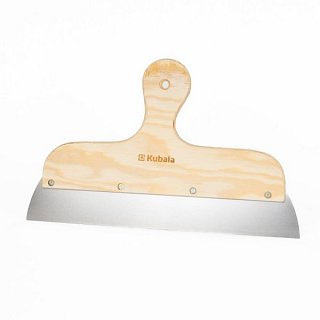 Stěrka nerezová 500mm, rukojeť překližka 0564
