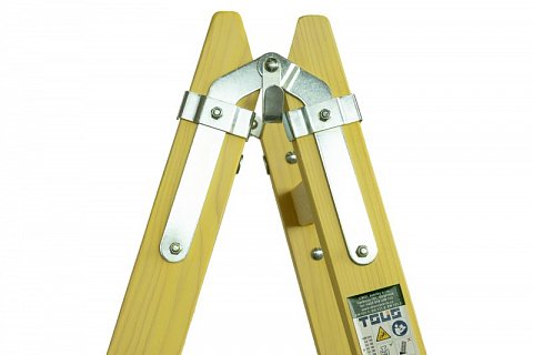 Štafle dřevěné PROFI, 9 příček, L = 286,5 cm