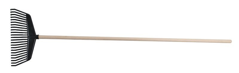 Hrábě plastové 40cm 23z s násadou 160cm