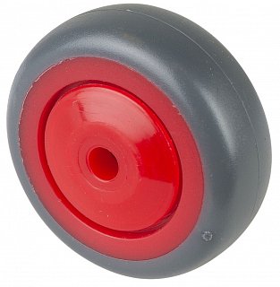 Samostatné kolečko černá+červená 50mm