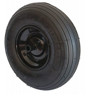 Náhradní pro zahradní kolečko - NAFUKOVACÍ 350mmx85/100-17 plechové