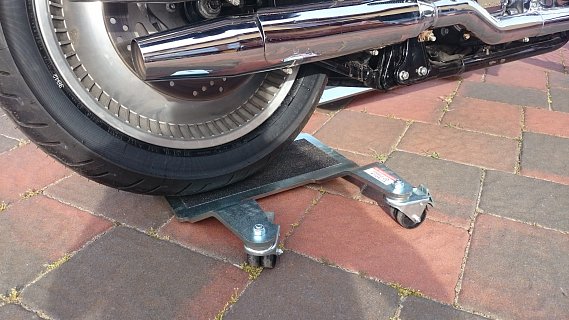 Boční stojan - Vozík na motocykl