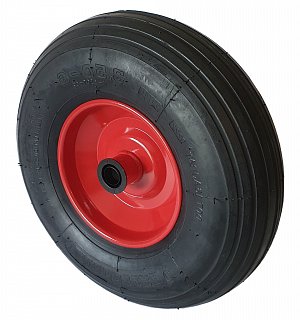 C90.351 kolečko pro rudl - NAFUKOVACÍ vyosené 350mm na osku 20mm