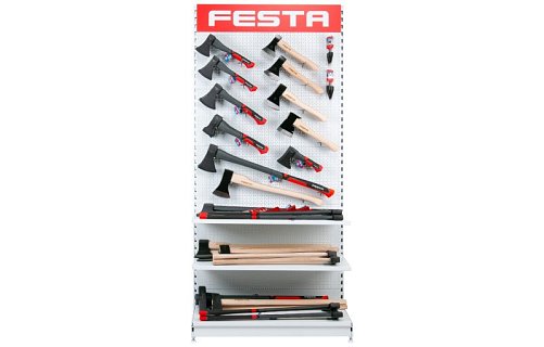 Stojan FESTA osazený - sekery