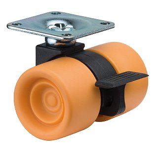 Designové pojezdové kolečko - F397.039