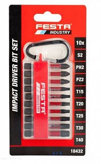 Sada torzních bitů FESTA INDUSTRY PH-PZ-TORX S2 1/4\\