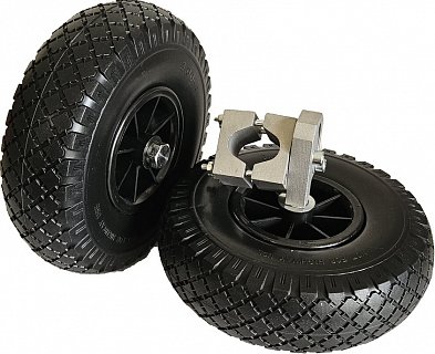 Podpěrná kolečka pro zahradní kolečka D16.263 BLACK-BLACK