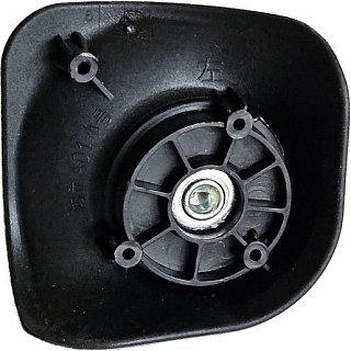 Náhradní kolečka pro kufry - plast roh + černá 52x16mm (sada 2ks)