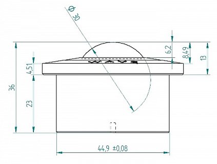 Kuličková jednotka 30mm -standart - 350kg