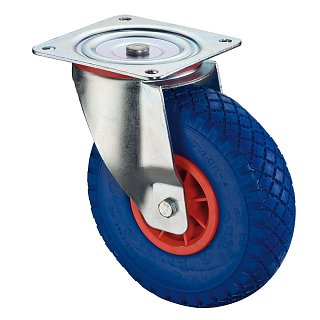Transportní pojezdové kolo - L400.D16.400-MODRÁ
