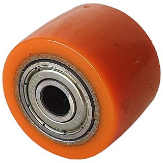 Rolna polyuretan s kuličkovým ložiskem 35x25/25-8mm