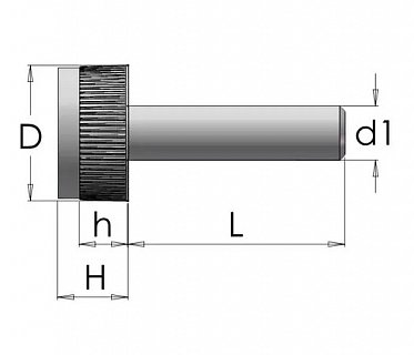 Stavitelná nožka plastová s vroubkovanou základnou a plstí SF70F-901-25M10x40