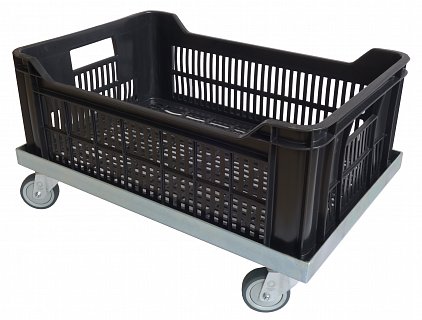 VOZÍK NA PLASTOVÉ PŘEPRAVKY - VOZIK.PREPRAVKY.600.400