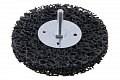 Kartáč rotační radiální nylon 100mm stopka