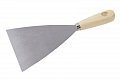 Špachtle ocel dřevěná ručka 125mm