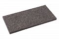 Plst černá náhradní 250x130x10mm