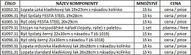 Stojan na hospodářské nářadí (lopaty, rýče) osazený