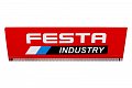 Světelný panel FESTA INDUSTRY červený 1m !OBJ!