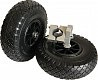 Podpěrná kolečka pro zahradní kolečka D16.263 BLACK-BLACK