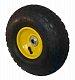 Náhradní kolo pro rudl - nafukovací - vyosený náboj - kuličkové ložisko - průměr 260mm-16m