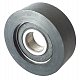 Rolna polyuretan s kuličkovým ložiskem 28x11mm
